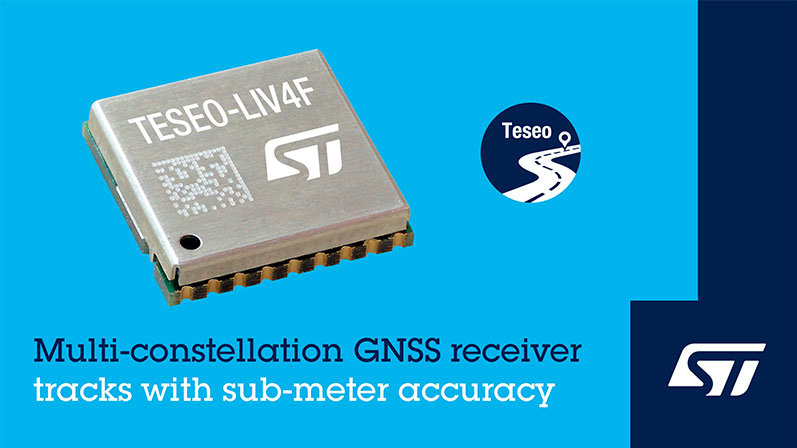 MULTI-CONSTELLATION GNSS RECEIVER TRACKS WITH SUB-METER ACCURACY
